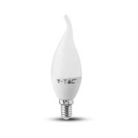 V-TAC V-TAC 4W E14 hideg fehér LED gyertyaláng égő - SKU 4354