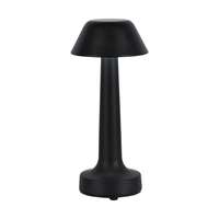 V-TAC V-TAC asztali akkumulátoros LED lámpa, CCT, fekete házzal - SKU 10568