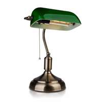 V-TAC V-TAC asztali lámpa, zöld banklámpa, E27 foglalattal - SKU 3912