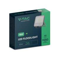 V-TAC V-TAC B-széria LED reflektor 50W természetes fehér 185 Lm/W, fekete ház - SKU 9892