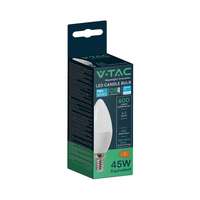 V-TAC V-TAC C37 6.5W E14 hideg fehér LED gyertya égő - SKU 21113