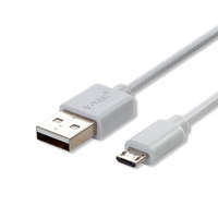 V-TAC V-TAC fehér, USB - Micro USB 1m hálózati kábel - SKU 8480