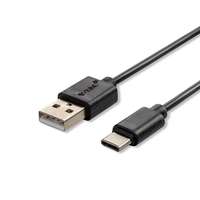 V-TAC V-TAC fekete, USB - Type-C 1m hálózati kábel - SKU 8483