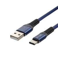 V-TAC V-TAC kék, USB - Type-C 1m hálózati kábel - SKU 8633