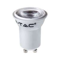 V-TAC V-TAC kisfejű GU10 LED spot égő 2W hideg fehér 38°, ø35mm széles - SKU 21871