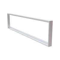 V-TAC V-TAC mennyezetre szerelhető fehér DIY műanyag LED panel keret 120x30cm - SKU 6708