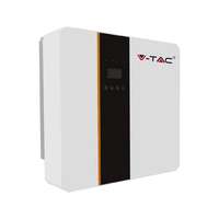 V-TAC V-TAC napelemekhez való egyfázisú 5kW Hibrid rendszerű inverter, LCD kijelzővel - SKU 11509