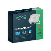 V-TAC V-TAC SP-széria LED reflektor 10W hideg fehér, fehér ház - SKU 10013