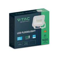 V-TAC V-TAC SP-széria LED reflektor 20W természetes fehér, fehér ház - SKU 10018