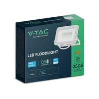 V-TAC V-TAC SP-széria LED reflektor 30W meleg fehér, fehér ház - SKU 10023