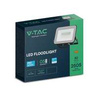 V-TAC V-TAC SP-széria LED reflektor 30W természetes fehér, fekete ház - SKU 10021