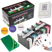 BONY plus s.r.o. Texas Hold`em póker zsetonkészlet 200 db + vászon