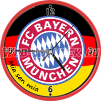  Bayern Munchen falióra - Piros