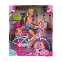  Steffi Love: Kerékpár túra babával és kiegészítőkkel - Simba Toys