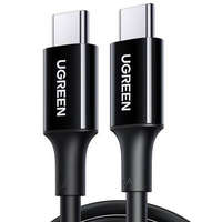  USB-C ? USB-C UGREEN US300 kábel, 100 W, 5 A, 1 m (fekete)