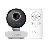  Intelligens webkamera mozgáskövető funkcióval és beépített mikrofonnal Delux DC07 (fehér) 2MP 1920x1