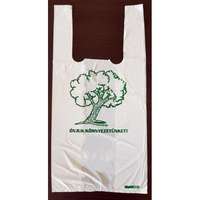 Ingvállas bevásárló táska, 28 x 50 cm, fás nyomatos 500 db/gyűjtő