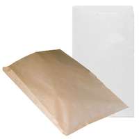  Papírzacskó, barna, éltalpas, 230 + 60 x 450 mm 100 db/csomag