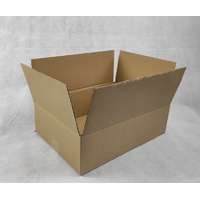 Papírdoboz, U2, 30 x 20 x 16 cm, csomagoló doboz 3 rétegű hullámkartonból