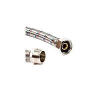 Flexicső vízre 1/2'-3/8' 500mm BK *