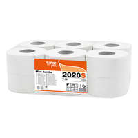 Celtex Celtex 2020S WC papír, MINI, 2 rétegű, reciklált, 150m, 1000 lap, d19,5, 12 tek/cs