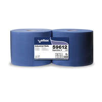 Celtex Celtex 59.612 Ipari törlőpapír, 3 rétegű, Cell-blue, 500 lap, kék, 22×36 cm, d=30