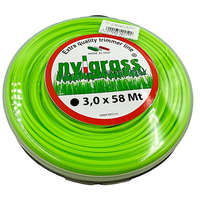 Nylgrass Fűkasza damil Nylgrass® ∅ 3.0 mm kör profil ⇔ 58 méter - FIN/T/3.0/0.5/B - eredeti minőségi alkatrész*