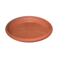 Márka nélkül / Without brand CSERÉP ALÁTÉT KÖR 19CM TERRAKOTTA