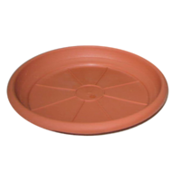 Márka nélkül / Without brand CSERÉP ALÁTÉT KÖR 24 CM TERRAKOTTA
