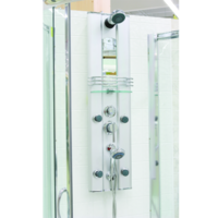 Sanotechnik SANOTECHNIK PALMA ZUHANYPANEL ALU HATÁSÚ 26X105X7 CM