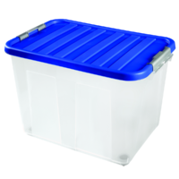 Heidrun Clipbox gurulós tetős 75L tárolódoboz