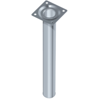 Element system ELEMENT SYSTEM ACÉLCSŐLÁB 10X3 CM, HENGERES, FEHÉR