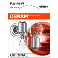 Osram FÉKLÁMPA + HÁTSÓ HELYZETJELZ. OSRAM P21/5W, 12V 21/5W BAY15D, BLISZTER