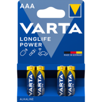 Varta VARTA LONGLIFE POWER ALKÁLI MIKRO ELEM AAA BLI4 1,5V 1240 MAH