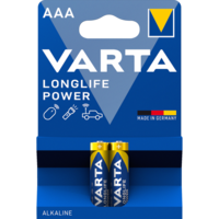 Varta VARTA LONGLIFE POWER ALKÁLI MIKRO ELEM AAA BLI2 1,5V 1240 MAH