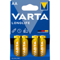 Varta VARTA LONGLIFE ALKÁLI CERUZA ELEM AA BL4 1,5V 2550 MAH