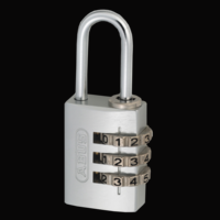 Abus ABUS LAKAT SZÁMKOMBINÁCIÓS 20MM ALU EZÜST 724/20