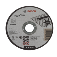 Bosch BOSCH EGYENES VÁGÓTÁRCSA RAPIDO INOX 125X1,0MM