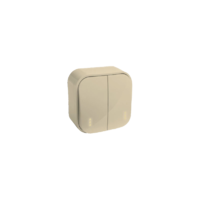 Legrand LEGRAND FORIX CSILLÁRKAPCSOLÓ IP20, FALON KÍVÜLI, 10 AX-250 V BÉZS