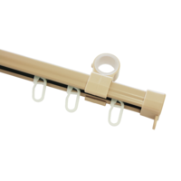 Gardinia GARDINIA DUPLÁZÓSÍN FA KARNISHOZ FÉM 110CM BÉZS