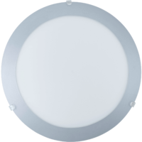 Eglo EGLO MARS 1 FALI-MENNYEZETI LÁMPA E27 MAX 25W IP20 EZÜST SZÉLŰ FEHÉR