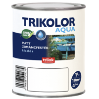 Trikolor TRIKOLOR AQUA MATT ZOMÁNCFESTÉK 1L FEHÉR VIZESBÁZISÚ