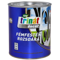 Trinát TRINÁT DECOR FÉMFESTÉK ROZSDÁRA 0.75L FEHÉR