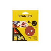 Stanley STANLEY CSISZOLÓ KORONG EXCENTERCSISZOLÓHOZ 125 MM, 80G, GYORSRÖGZÍTÉS