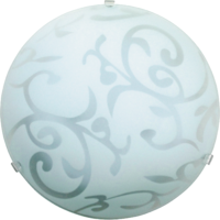 Rábalux RÁBALUX SCROLL MENNYEZETI LÁMPA D25CM FEHÉR E27, 1X60W