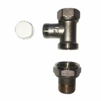 Márka nélkül / Without brand RADIÁTOR SZELEP EGYENES VISSZATÉRŐ 1/2"