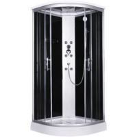Sanotechnik SANOTECHNIK HIDROMASSZÁZS ZUHANYKABIN PUNTO ELEKTRONIKA NÉLKÜL, 90X90X215 CM