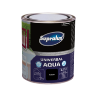 Supralux SUPRALUX UNIVERSAL AQUA 0,75L FEKETE SELYEMFÉNYŰ ZOMÁNCFESTÉK