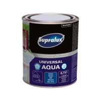 Supralux SUPRALUX UNIVERSAL AQUA 0,75L KÉK SELYEMFÉNYŰ ZOMÁNCFESTÉK