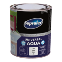 Supralux SUPRALUX UNIVERSAL AQUA 0,75L FEHÉR FÉNYES ZOMÁNCFESTÉK